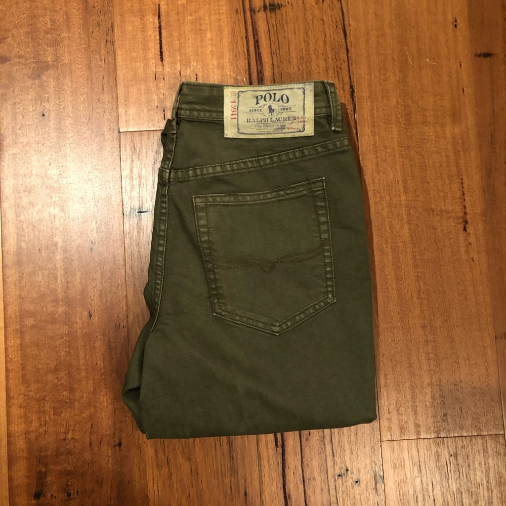 Polo Ralph Lauren Khaki Green Pants - Size 18
